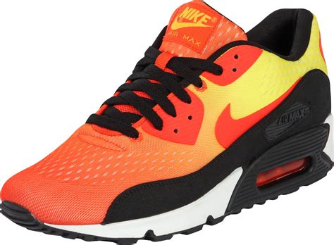 Orange Nike Max Air Schuhe